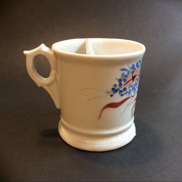 Floral Shaving Mug - Picture 3 of 5